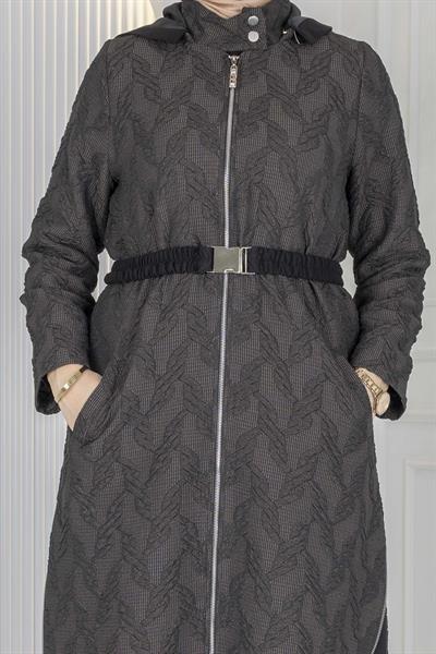 Orhan Store Jakar Dokulu Uzun Kap Kahve OTW1621