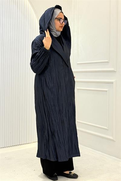 Orhan Store Kapüşonlu Kap Lacivert OTW1129