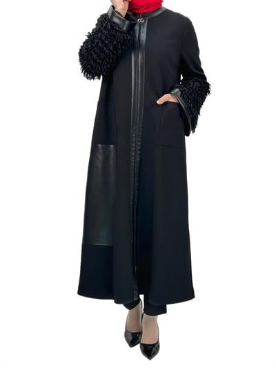 Orhan Store Kolları Püsküllü Kap Siyah OTW1398