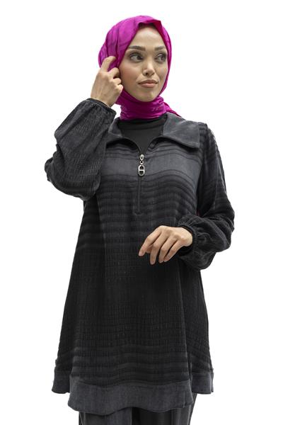 Orhan Store Pantolonlu Takım Siyah OTW2161