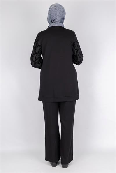 Orhan Store Pantolonlu Takım Siyah OTW2205