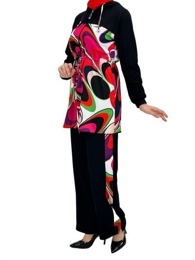 Orhan Store Pantolonlu Takım Siyah OTW2100