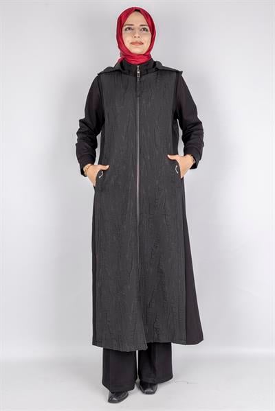 Orhan Store Şık Simli Tesettür Kap Siyah OTW1579