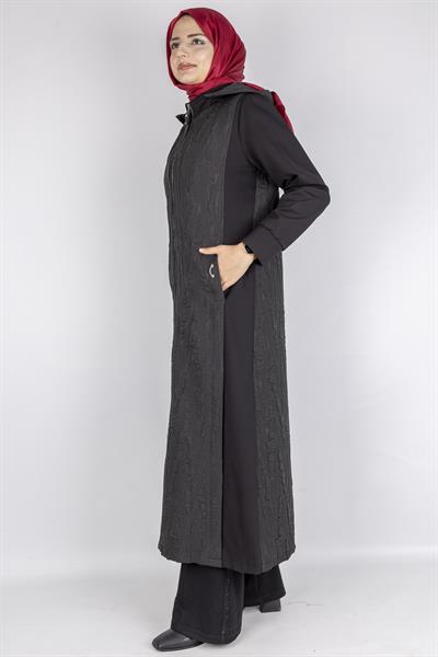 Orhan Store Şık Simli Tesettür Kap Siyah OTW1579