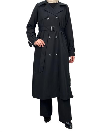Orhan Store Trençkot Siyah OTW1109