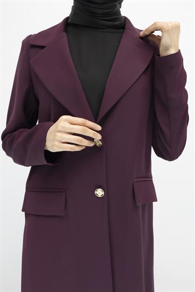 Ottoman Astarsız Blazer Takım Bordo OTW2043