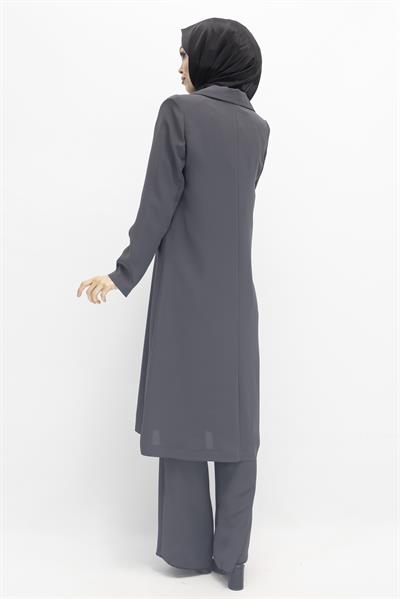 Ottoman Astarsız Blazer Takım Gri OTW2043