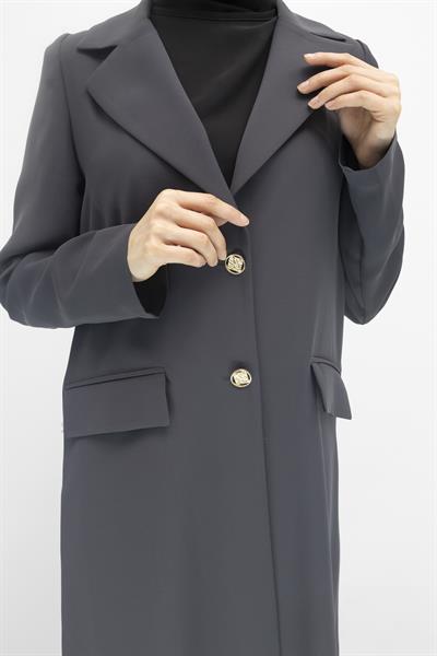 Ottoman Astarsız Blazer Takım Gri OTW2043