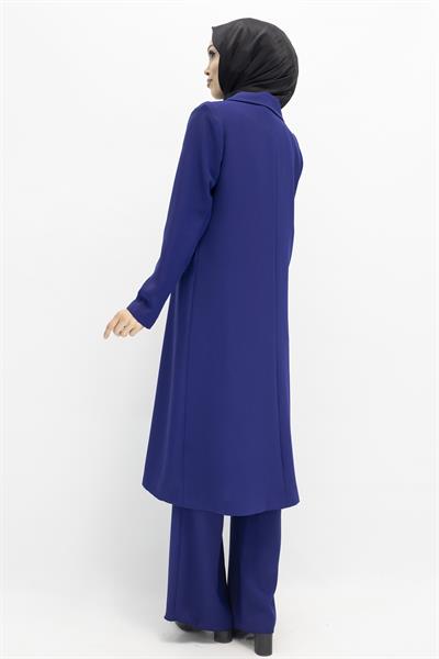Ottoman Astarsız Blazer Takım Lacivert OTW2043