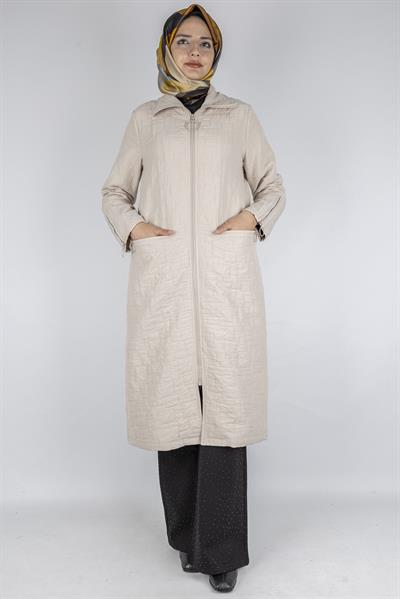 Ottoman Büyük Beden Kapitone Kap Taş OTW5178