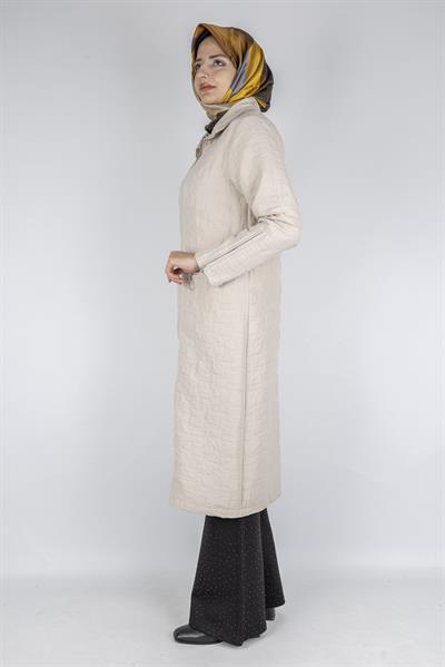 Ottoman Büyük Beden Kapitone Kap Taş OTW5178