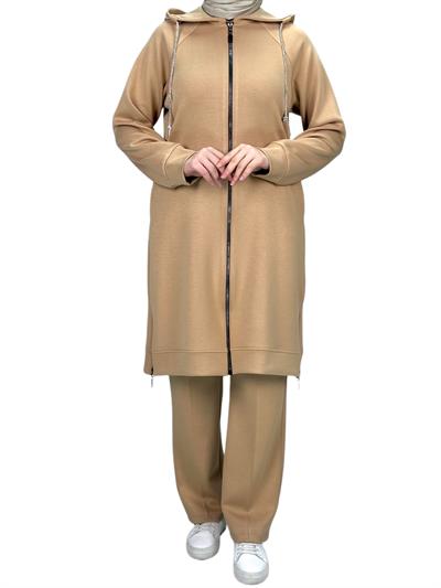 Ottoman  Büyük Beden Spor Takım Capuccino OTW2101