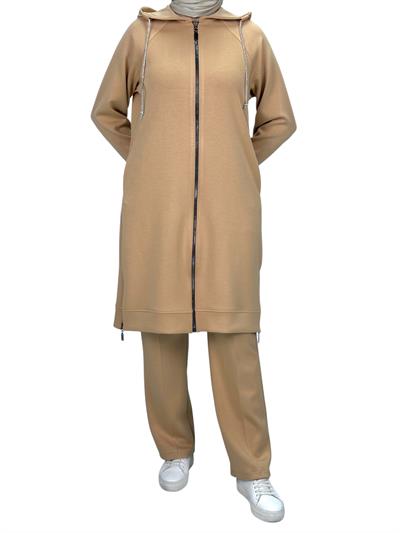 Ottoman  Büyük Beden Spor Takım Capuccino OTW2101