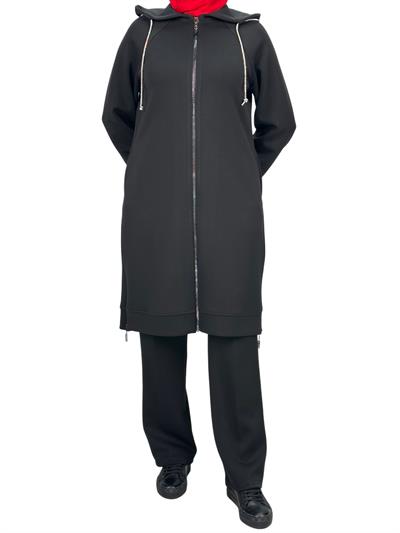 Ottoman  Büyük Beden Spor Takım Siyah OTW2101