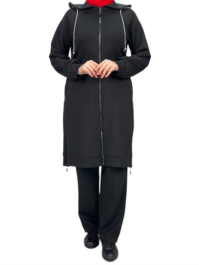 Ottoman  Büyük Beden Spor Takım Siyah OTW2101