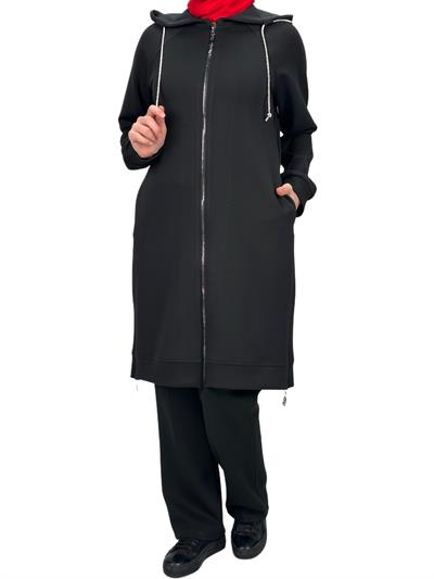 Ottoman  Büyük Beden Spor Takım Siyah OTW2101