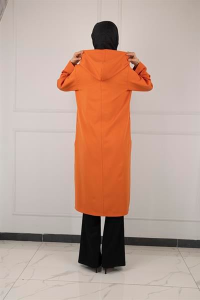 OTTOMAN Kapüşonlu Spor Kap Nar Çiçeği OTW5179