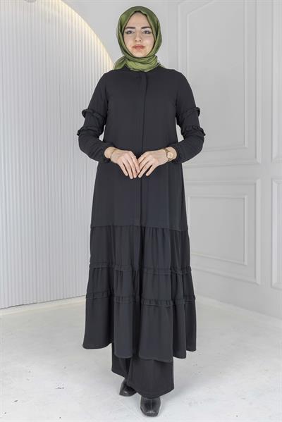 OTTOMAN KATLI FERACE Siyah OTW5181