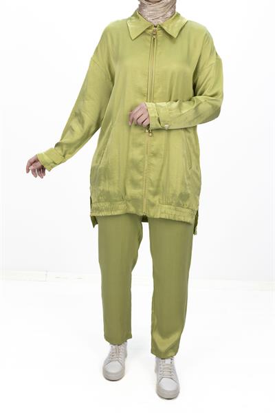 Pantolonlu Takım Açık Yeşil OTW8504