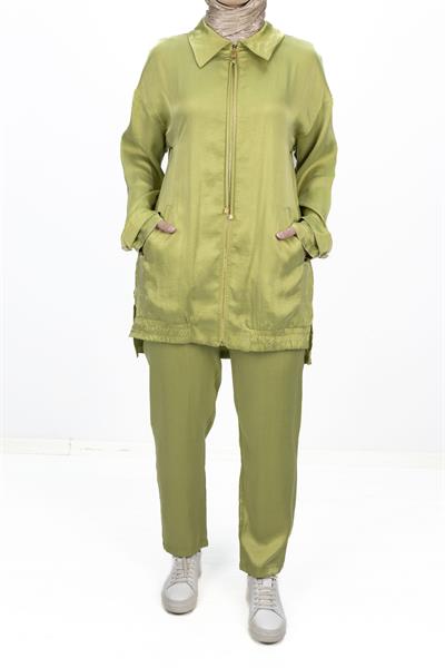 Pantolonlu Takım Açık Yeşil OTW8504