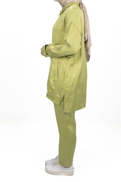 Pantolonlu Takım Açık Yeşil OTW8504