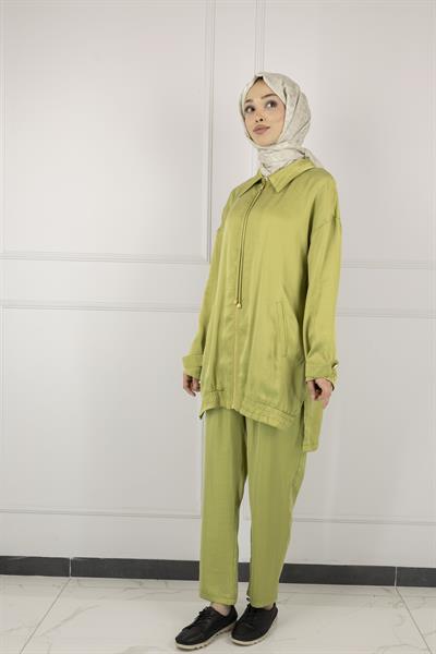 Pantolonlu Takım Açık Yeşil OTW8505
