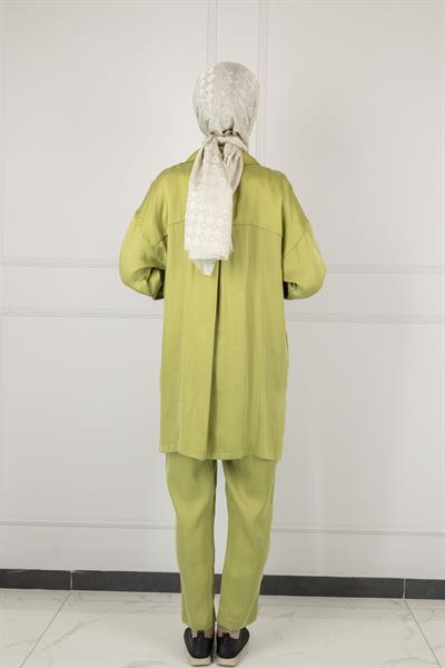 Pantolonlu Takım Açık Yeşil OTW8505