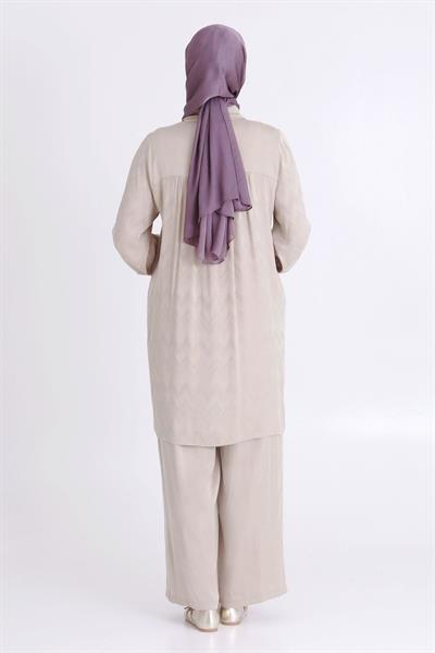 Pantolonlu Takım Bej OTW35117