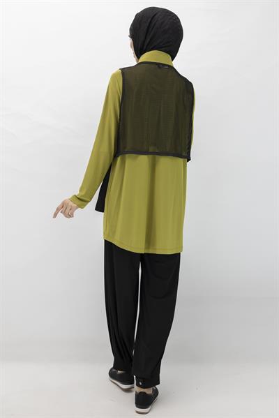 Pantolonlu Takım Fıstık Yeşili OTW42857