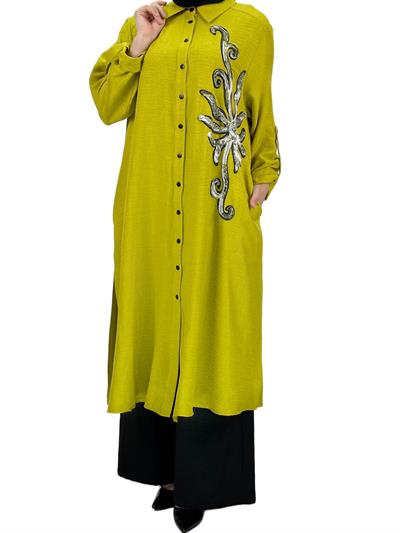 Pantolonlu Takım Fıstık Yeşili OTW42870