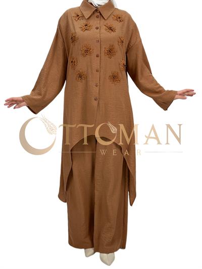 Pantolonlu Takım Kiremit OTW42835