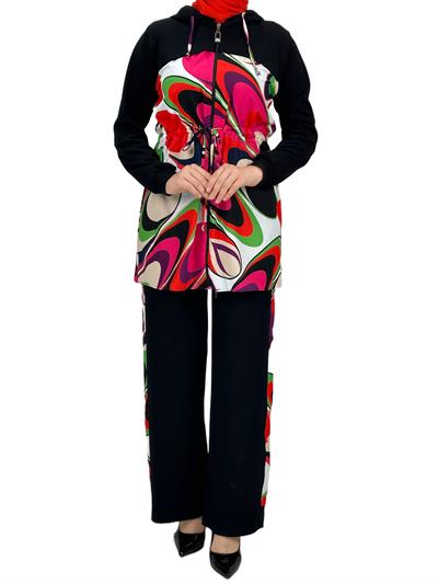 Pantolonlu Takım Siyah OTW2100