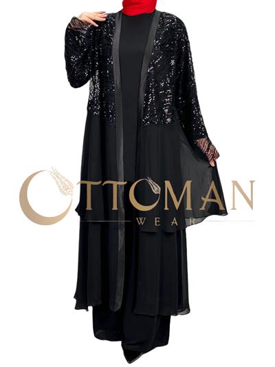 Pantolonlu Takım Siyah OTW42909