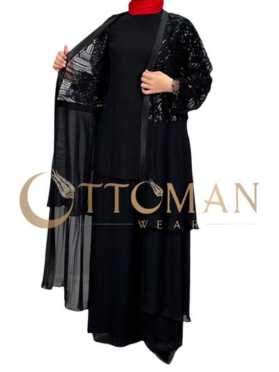 Pantolonlu Takım Siyah OTW42909