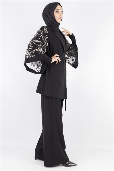 Pantolonlu Takım Siyah OTW43840