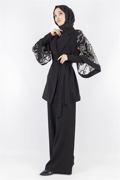 Pantolonlu Takım Siyah OTW43840