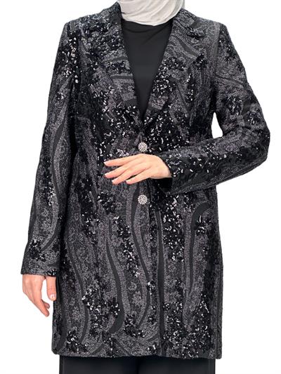 Pantolonlu Takım Siyah OTW70514