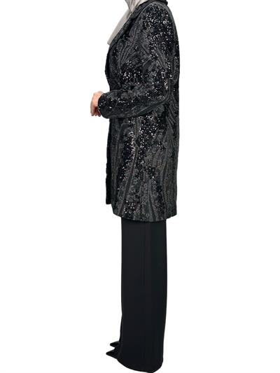 Pantolonlu Takım Siyah OTW70514