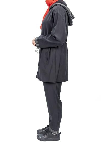 Pantolonlu Takım Siyah OTW8490