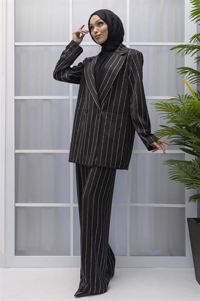 Pantolonlu Takım Siyah OTW8492