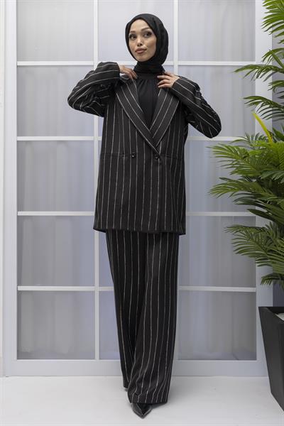 Pantolonlu Takım Siyah OTW8492