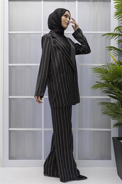Pantolonlu Takım Siyah OTW8492