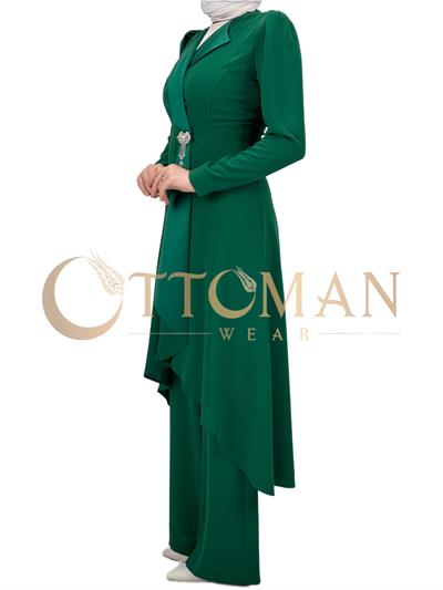 Pantolonlu Takım Yeşil OTW40906