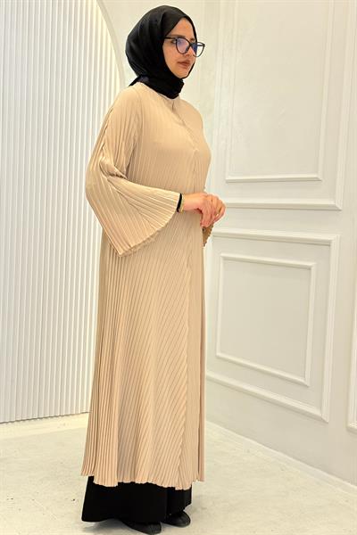 Piliseli Abaya Bej OTW2415