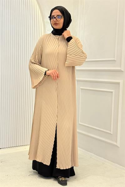 Piliseli Abaya Bej OTW2415