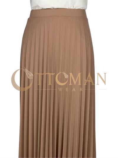 Piliseli Etek Bej OTW8023