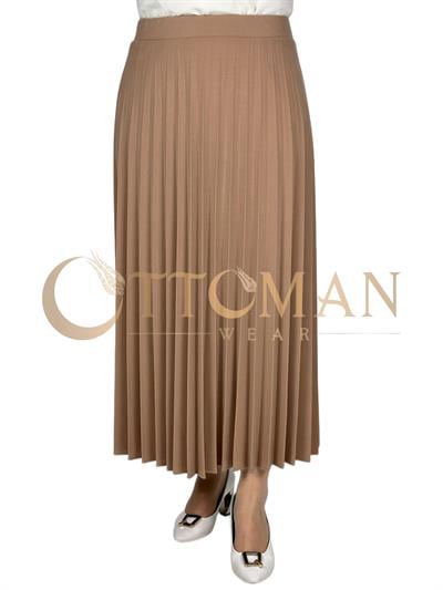 Piliseli Etek Bej OTW8023