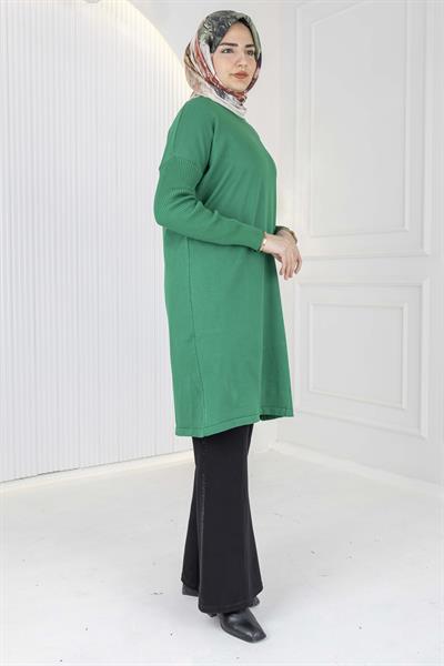 Rayon Kollu Merserize Triko Tunik Benetton OTW118