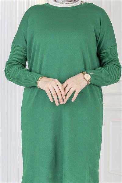 Rayon Kollu Merserize Triko Tunik Benetton OTW118