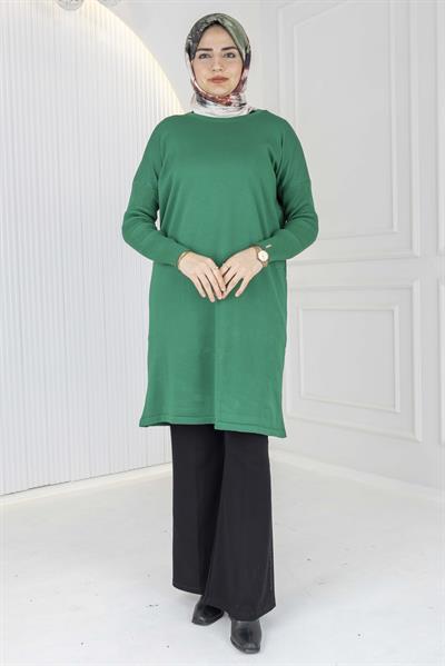 Rayon Kollu Merserize Triko Tunik Benetton OTW118